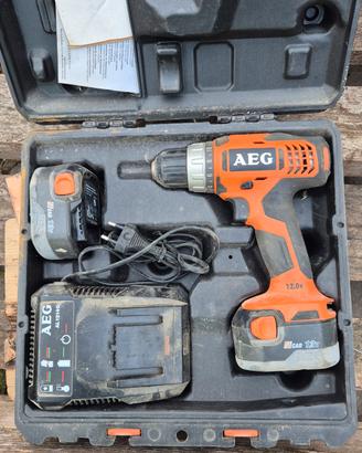 trapano avvitatore aeg
