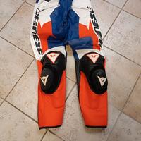 Pantaloni da moto in pelle Dainese 52 