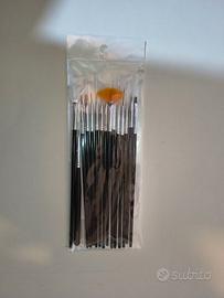 Set di 15 pennelli professionali per pittura, idea