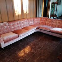 Divano di rappresentanza damascato