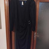 Abito elegante lungo nero