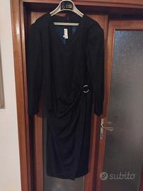 Abito elegante lungo nero