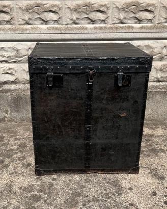 Baule da viaggio antico, Italia, fine '800