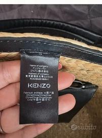 borsa Kenzo originale paglia e pelle