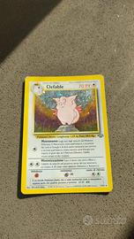 Clafable Holo Set Jungle Ita Carta Pokemon 1/64