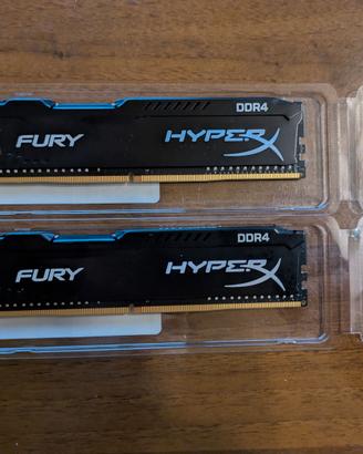 Hyperx Fury 4GB x 2 2133 MHz