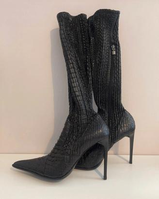 Le Silla Stivali in pelle di Pitone 