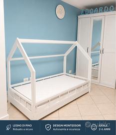 letto lettino Montessori  160x80 