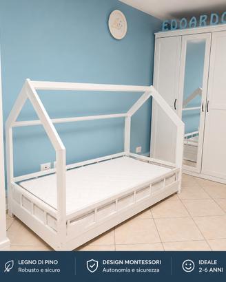 letto lettino Montessori  160x80 