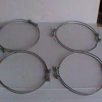 Fascette per tubo in filo di ferro dop.d 140/160