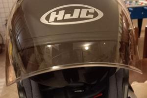 Casco HJC FG JET RUBBERTONE FLAT BLACK