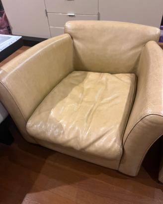Poltrone Baxter in pelle