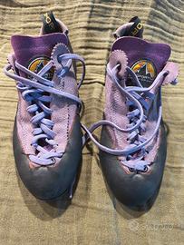 Scarpe Da Arrampicata La Sportiva Mythos - Unisex, Pelle Di Vitello, Suola Vibram, Versatili E Comfortevoli - Foto 2