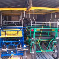 Risciò a pedali 4 posti