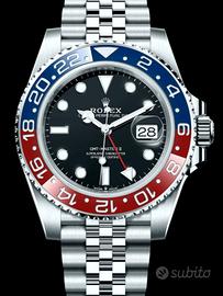 Rolex Gmt Pepsi Jubilee 126710BLRO 2022 like new 
