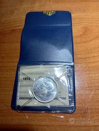Moneta commemorativa in argento