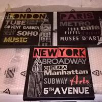 Vari quadri d'arredamento