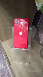 iPhone 11 rosso con 128GB