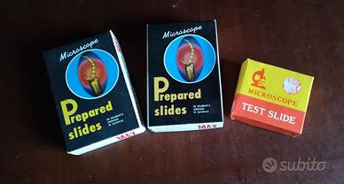 Vetrini per test al microscopio