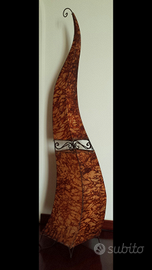 Lampada originale marocchina in pelle tinta