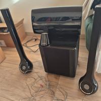 Sistema di casse e dvd