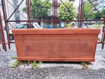 Vasi rettangolari in terracotta 
