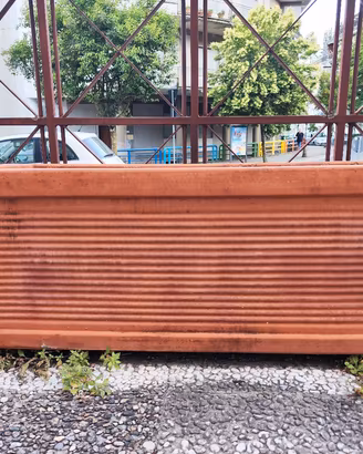 Vasi rettangolari in terracotta 