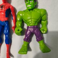 spiderman e Hulk Marvel 