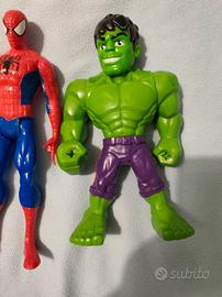 spiderman e Hulk Marvel 