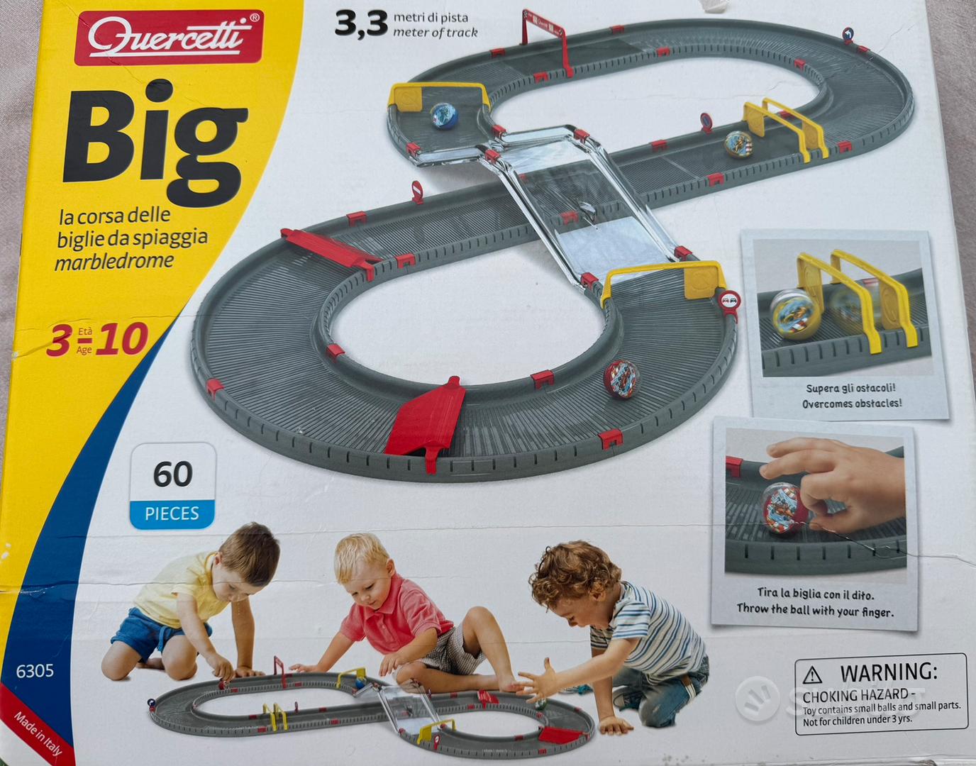 Pista delle biglie Quercetti bigliodromo da casa Tutto per i