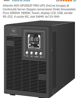 Gruppo di Continuità Atlantis sinusoidale pura ups