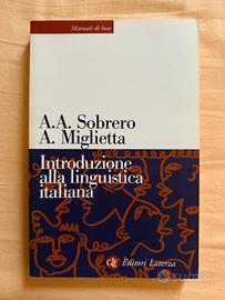Libro “Introduzione alla linguistica italiana”