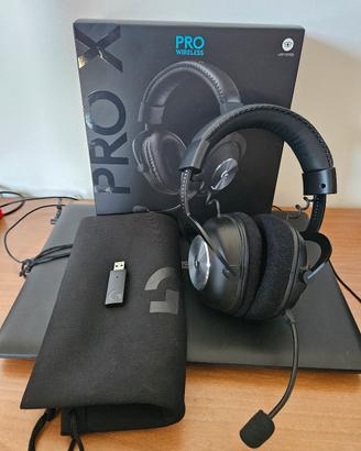 Cuffie Logitech G Pro X wireless