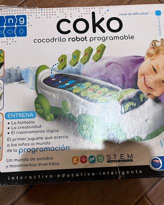 Coko coccodrillo robot programmabile