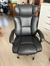 Sedia da Ufficio 200 kg con Seduta XXL