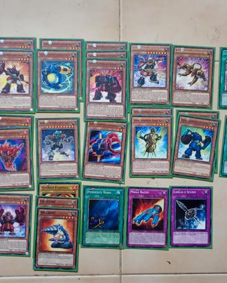 Lotto carte yugioh samurai superpesante
