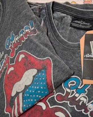maglietta ufficiale ROLLING STONES, design stile v