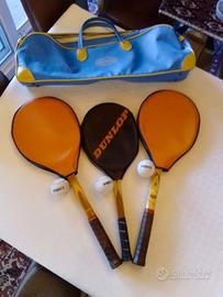 Set racchette da tennis vintage anni '70