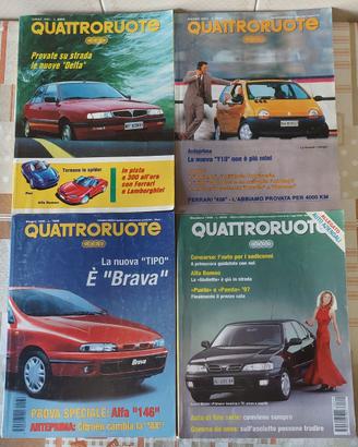 Quattroruote 4 numeri 1993-95-96
