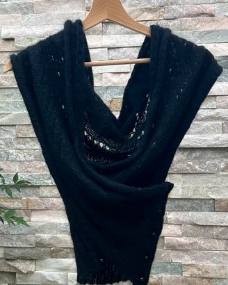 Copri spalle nero da donna