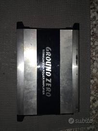 amplificatore ground zero 