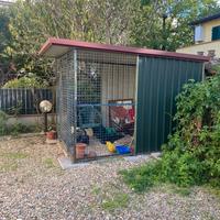 Casetta da Giardino in Metallo con Struttura