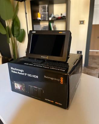 Blackmagic Video Assist 5" 12G HDR - Come nuovo