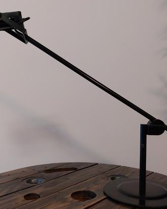 Lampada Artemide Sintesi Tavolo Anni 70 Nera
