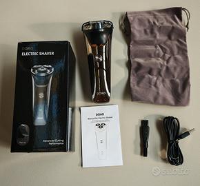 Rasoio elettrico 3 testine impermeabile