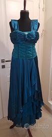 Vestito Pierre Cardin color Blue Tiffany tg. 44