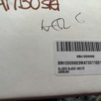 Scarpe ciabatte AMBUSH SLIDER BLACK WHITE GOMMA