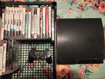 PS3 PlayStation 3 + 22 giochi + Joystick!