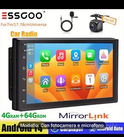 Autoradio dotata di apple carplay [+retrocamera]