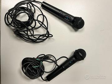 2 MICROFONI ORIGINALI Nintendo Wii U